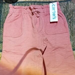 Carter's Coral Kids Sweatpants